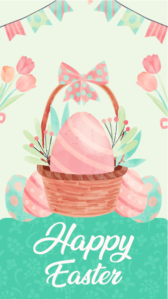  Instagram Story Template For Sham el-Nessim | Happy Easter