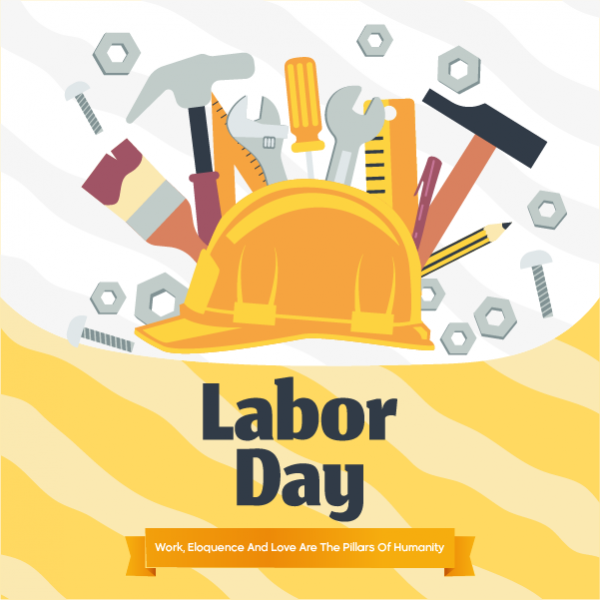 Labor Day Social Media Posts For Business | Worker&#039;s Day