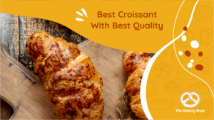 Croissant Thumbnails | Bakery Shop YouTube Thumbnail Online