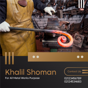 Metal Works Online Facebook Post | Facebook Post Design Maker