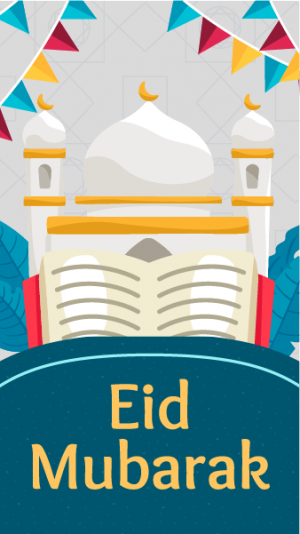 Eid-Al-Fitr Mubarak Instagram Story Maker