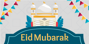 Eid Mubarak Wishes On Twitter Post Design