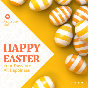 Easter Egg Facebook Post Template | Happy Easter Posts