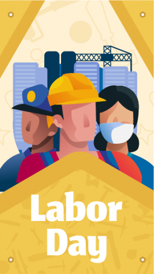 تصميم ستوري انستقرام تهنئة عيد العمال | اجمل الصور عن عيد العمال