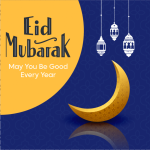 Eid ul Fitr Greeting Facebook Post Design Generator