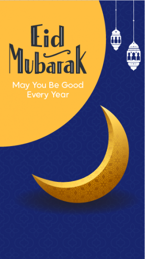 Facebook Story Template For Celebrating Eid ul-Fitr