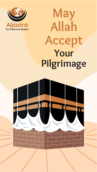 Hajj Mabroor Whatsapp Status Template | Pilgrimage Designs