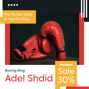 Boxing Advertisement Template | Fitness Facebook Ad Templates