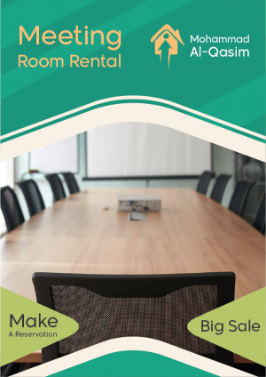 Office Space for Rent Poster Template | Commercial Poster Design
