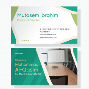 نماذج كروت شخصية فخمة | تصميم بطاقة أعمال مميزة