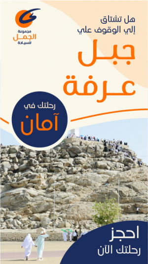 Hajj Tours Facebook Story Design With Arafat Mountain Background