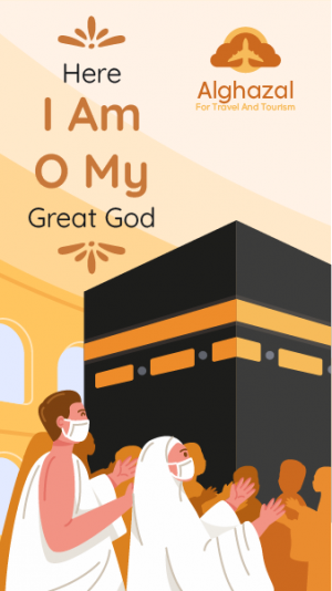 Islamic Hajj Facebook Story Design | Pilgrimage Images