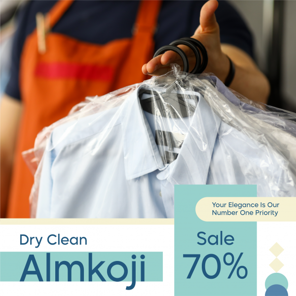 Dry Cleaning Services Facebook Advertising Template