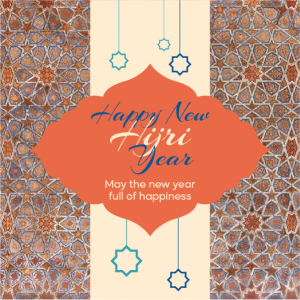 Happy Islamic New year Instagram Post Template