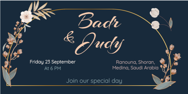 Wedding Invitation Twitter Post |  Wedding Cards Online