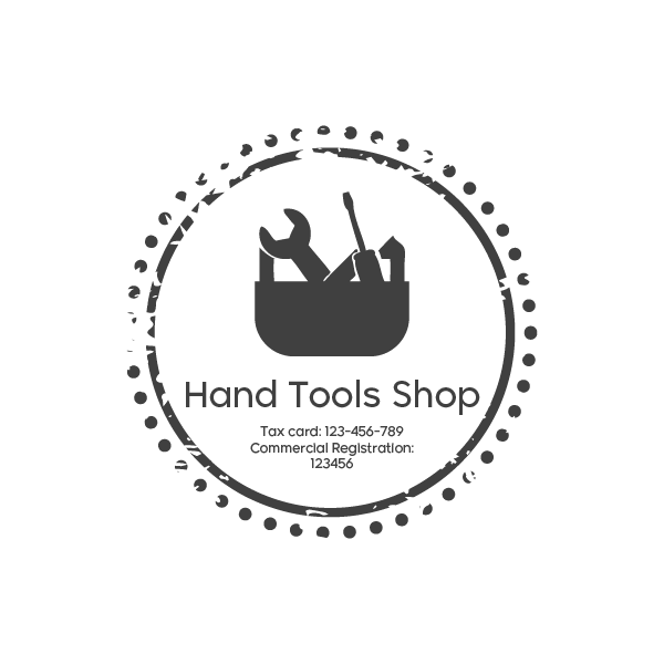 Hand Tools Company Stamp Design | Online Stamp Creator