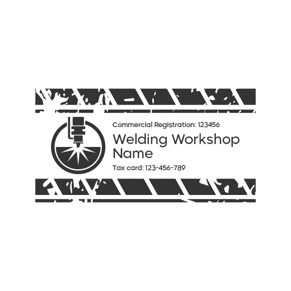 Welding Workshop Stamp Design | Seal Design Maker