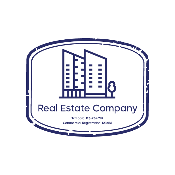  Real Estate Company Stamp Design |  Stamp Seal Maker