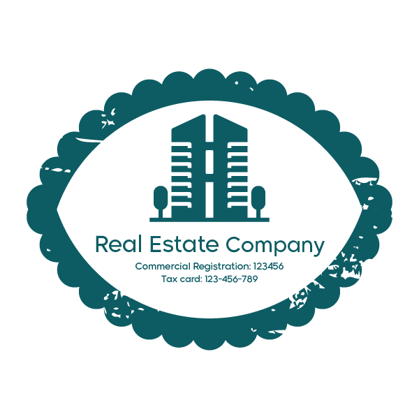 Real Estate Company Stamp Design Online | Professional Stamp