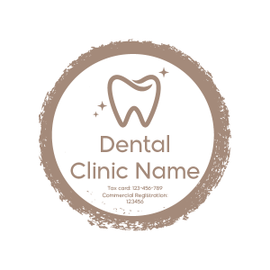 Dentist Stamp Sample | Dental Clinic Stamp Design
