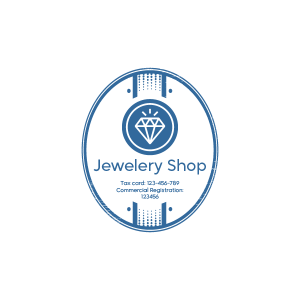 Stamp Design for a Jewelry Store | Company Seal Design