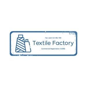 Clothes Factory Stamp Design | Online Stamp Maker