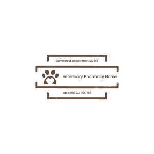 Veterinary Pharmacy Stamp Design | Stamp Seal Maker