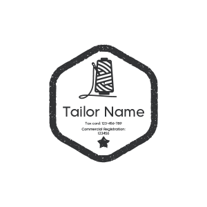 Tailor Stamp Design Online | Stamp maker Arabic