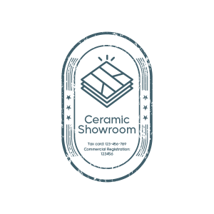 Ceramic Store Seal Design Template | Stamp Maker