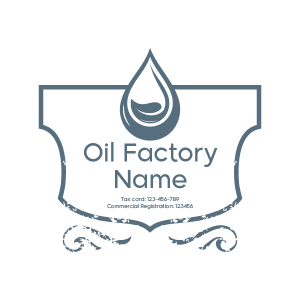 Stamp Design for an Oil Factory | Company Stamp Format