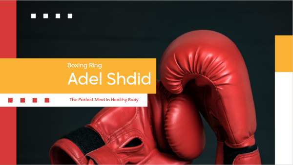 YouTube Cover Design PSD with Boxing Ring Gloves