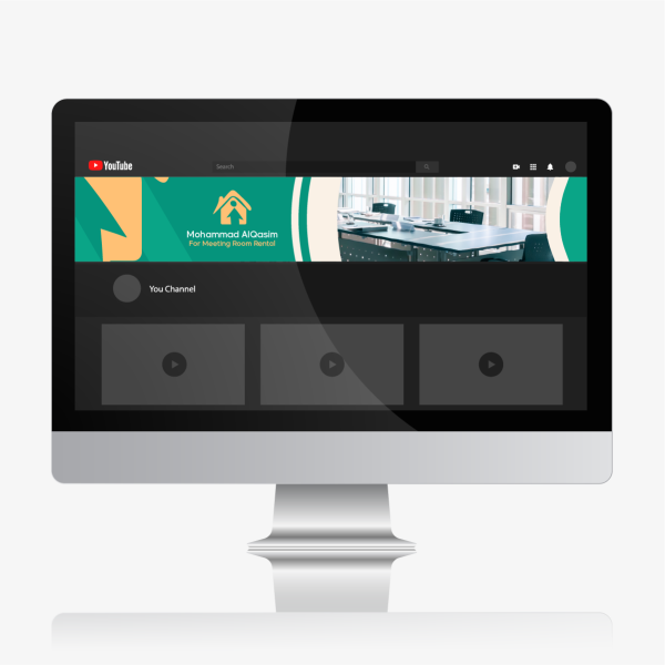 Meeting Rooms Renting YouTube Cover | YouTube Mockup