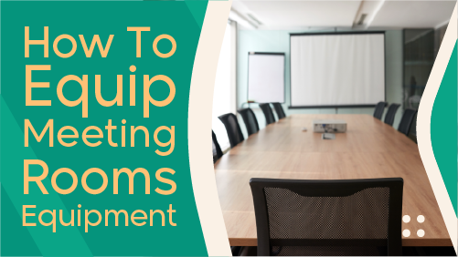 Meeting Rooms Equipment YouTube Thumbnail Design