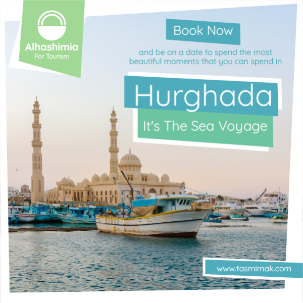 Facebook Post Template for Sea Voyages in Hurghada