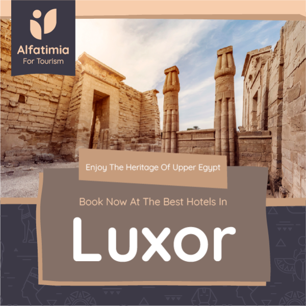 Tourism Agency Facebook Post Template for Luxor Tours