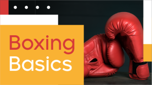 YouTube Thumbnail Design PSD for Boxing Basics Video