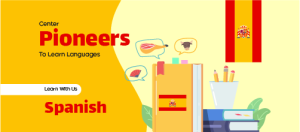 Spanish Learning Center Facebook Cover Template PSD