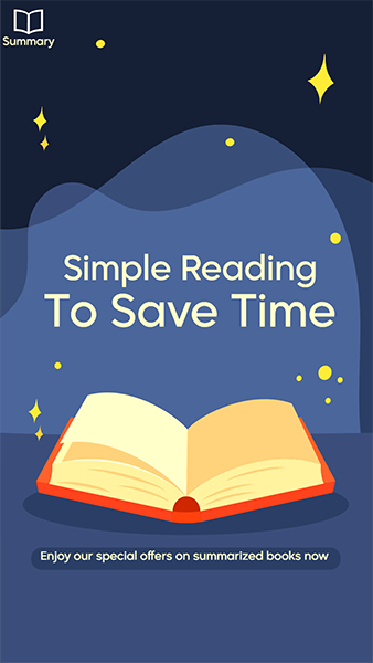 Simple Social Media Story Template of Reading Book Summaries