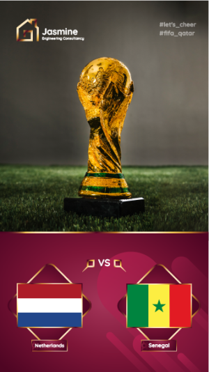 World Cup Qatar 2022 Instagram Story Template PSD