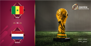 World Cup Qatar 2022 Twitter Post Template Editable