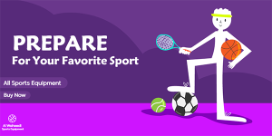 Twitter Post Template Promotion of Sports Equipment