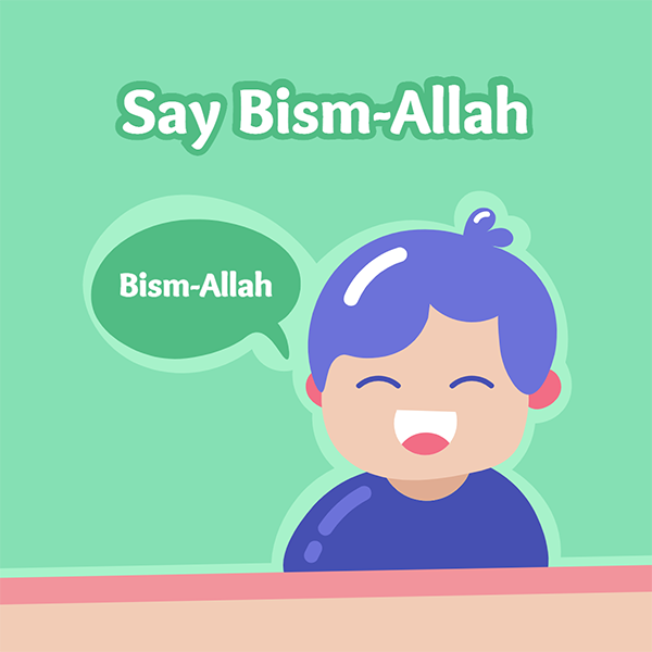 Eating Etiquette in Islam Facebook Post Template