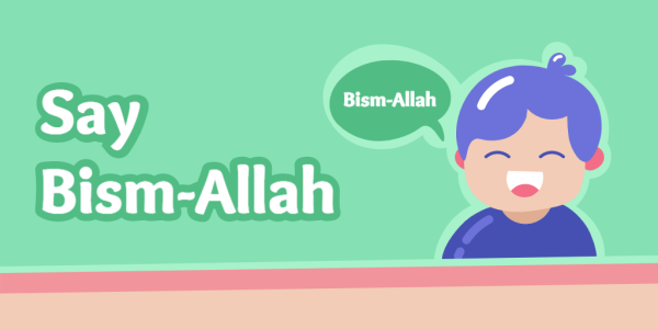 Islamic Table Manner Twitter Post Templates for Kids
