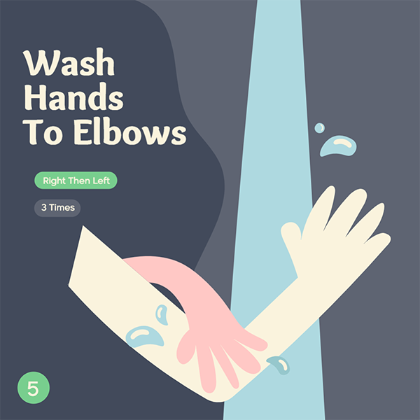 Ablution Facebook Post Templates | Wudu Steps Designs