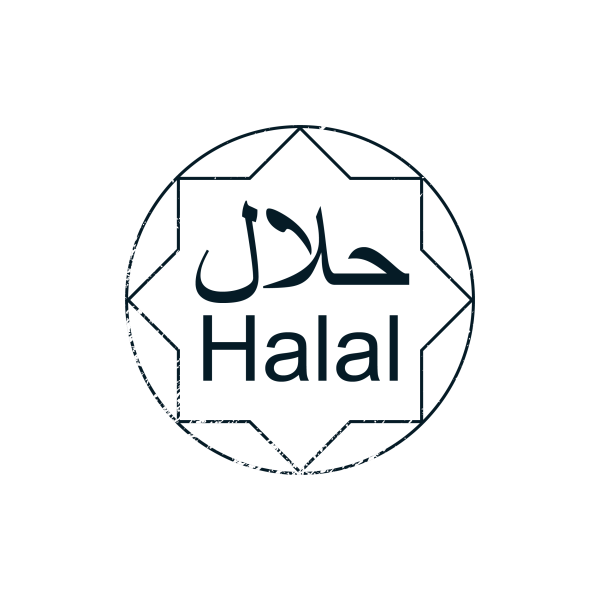 Modern Halal Stamp Design | Halal Rubber Stamp