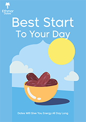 Dates Fruit Poster Design | Dates fruit Illustration