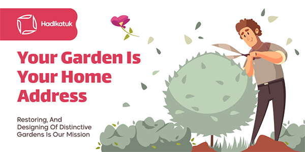 Gardening Twitter Post Design | Garden Templates