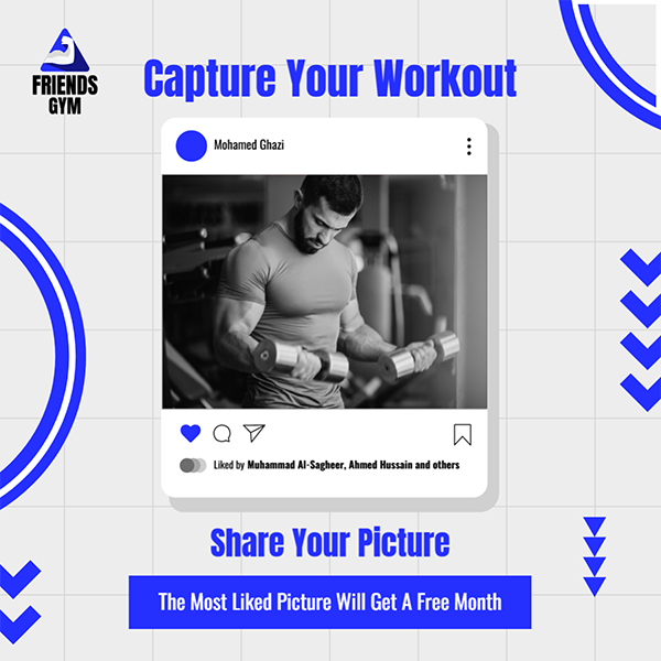 GYM تصميم بوست فيس بوك جذاب جيم