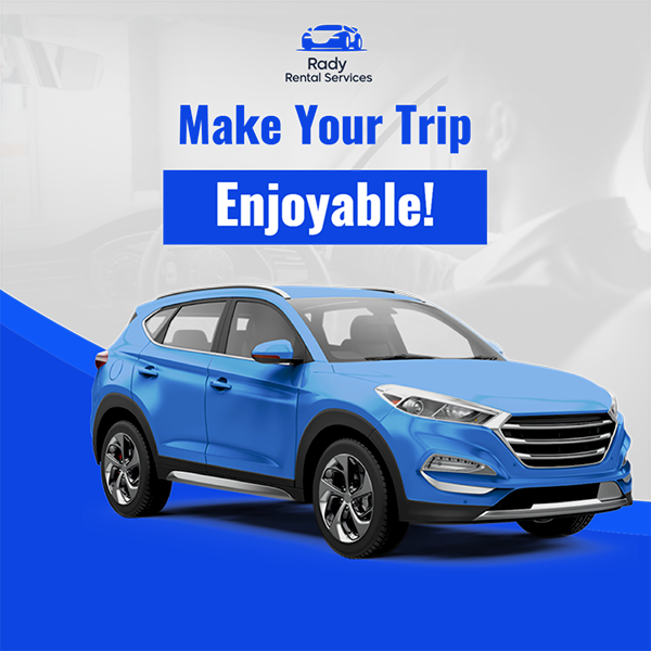 Car Rental Service Instagram Post Template