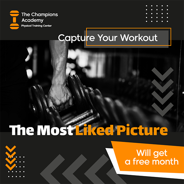 Gym Facebook Post Mockup | Engaging Instagram Post Template